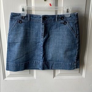Gap jean skirt